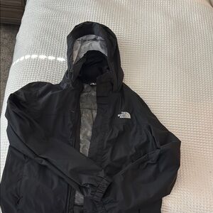 The North Face Men's Black Rain Jacket